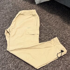 Nike Men's Beige Cargo Pants
